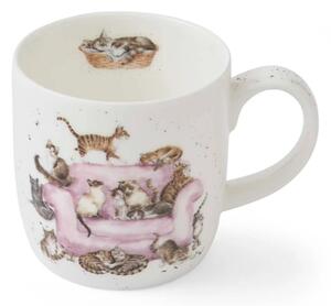 Porcelánový hrnek Kočičí království 310 ml