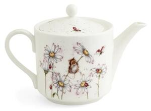 Porcelánová čajová konvice Myška na stonku 1130 ml