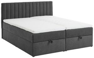 AMERICKÁ POSTEL, 180/200 cm, šedá MID.YOU, Online Only