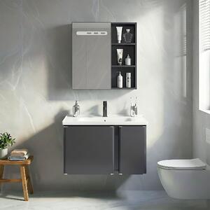 Sada koupelnového nábytku s umyvadlem Tula 60cm Grey