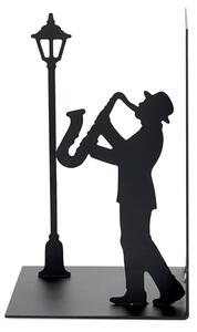 Knižní zarážka Jazz 27776, černá BALVI