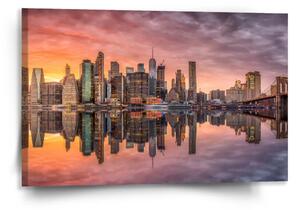 Sablio Obraz New York Západ slunce - 120x80 cm