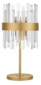 Zlatá stolní lampa Crown 50 – Šedá