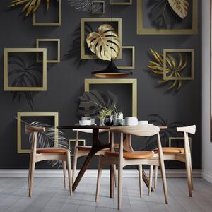 Fototapety Listy v rámech, Fototapety abstraktní, u77858d1 : uwalls.cz