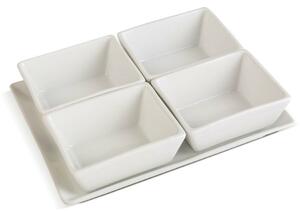 Lamart LT9220 5dílná servírovací sada misek Dine, 20 x 15,5 cm