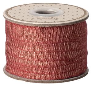 Maileg Dekorativní stuha Red & Gold - 10 m MIL515