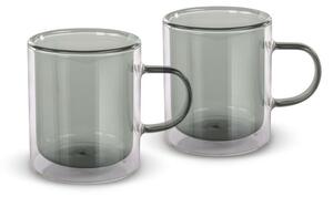 Lamart LT9121 2dílná sada sklenic Tea Vaso, 350 ml, černá