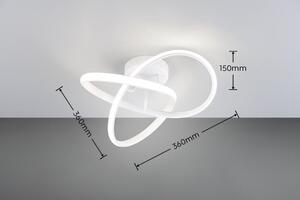 Trio Reality TR62101131 LED přisazené stropní svítidlo MEO | 15W integrovaný LED zdroj | 1800lm | 4000K