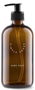 Simple Goods Skleněný dávkovač tekutého mýdla na ruce Hand Soap - 500 ml SIG105