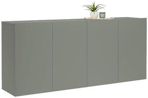 ŠIROKÁ KOMODA, zelená, 180/80/42 cm Hom`in - Online Only komody, Online Only