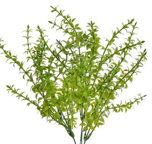 Umělá rostlina zelené lístky – 40 cm
