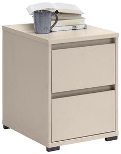 NOČNÍ STOLEK, kašmírová, 40/55/48 cm Carryhome, Online Only