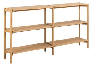 Knihovna v dekoru dubu 169x88 cm Braidwood - Actona