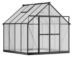 Skleník 234 x 244 x 254 cm, zesílená konstrukce, polykarbonát 6 mm