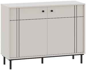KOMODA, kašmírová, 108/81,8/37 cm Carryhome - Komody na nožičkách, Online Only
