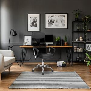 Casaria Kancelářská židle Deluxe černá se síťovinou 100937