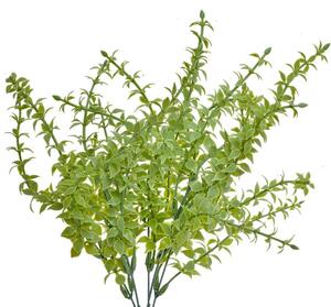 Umělá rostlina světle zelené lístky – 40 cm