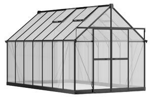 Skleník 240 x 244 x 429 cm, zesílená konstrukce, polykarbonát 6 mm