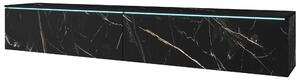 NÍZKÁ KOMODA, barvy grafitu, 180/30/33 cm P & B, Online Only