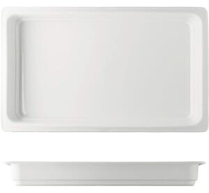 Porcelánová gastronádoba GN 1/1 G. Benedikt 53x32 cm, bílá
