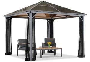 Zahradní altán Milos 3x3m s moskytiérou Garden Point