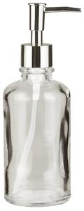 Skleněný dávkovač na mýdlo Clear 300 ml