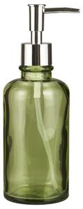 Skleněný dávkovač na mýdlo Green 300 ml