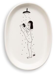 Porcelánová mýdlenka Yoga in the shower