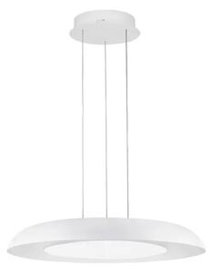LED stmívatelný bílý designový lustr Epos