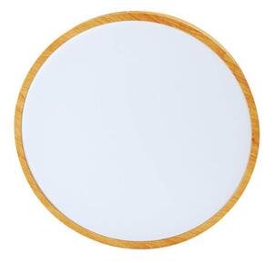 Prémiové LED stropní svítidlo Andra 34cm 24W 1875lm CCT, vzhled dřeva dálkové ovl., 3 roky