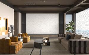 PVC Obkladový panel - Carrara White, 2600x1220x3 mm
