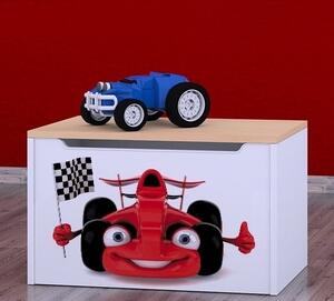 Box na hračky Happy - formule Barva: světlá hruška