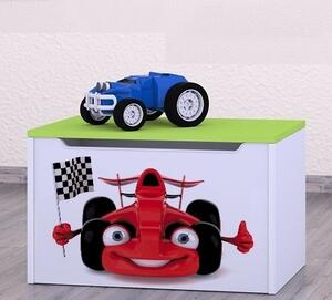 Box na hračky Happy - formule Barva: buk