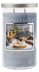 VILLAGE CANDLE Palo Santo & Cedar Vonná svíčka