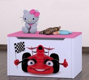 Box na hračky Happy - formule Barva: buk