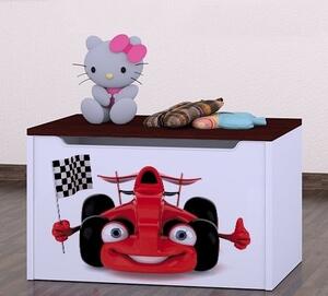 Box na hračky Happy - formule Barva: buk