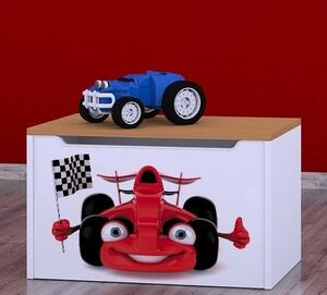 Box na hračky Happy - formule Barva: buk