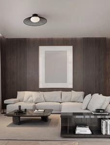 LED černé moderní stropní svítidlo Brume