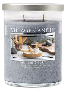 VILLAGE CANDLE Palo Santo & Cedar Vonná svíčka