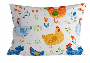 Povlak na polštář z mikrovlákna HENRIETTA 70x90 cm, barevný