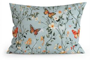 Povlak na polštář z mikrovlákna MONARCH WINGS 70x90 cm, světle modrý