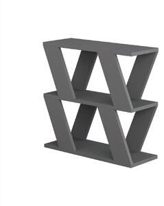 ODKLÁDACÍ STOLEK, antracitová, kompozitní dřevo, 60/56/22 cm Livetastic, Online Only