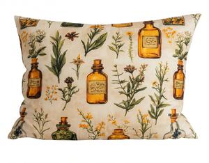 Povlak na polštář z mikrovlákna APOTHECARY 70x90 cm, krémový
