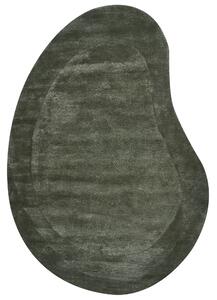 Koberec MASSO Tmavě zelená 160 x 230 cm Viskóza