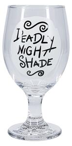 Sklenice Nightmare before Christmas - Deadly Night Shade