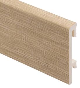 Podlahová lišta soklová Bravo 80mm - Unique Oak