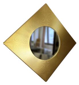 Amadeus Zrcadlo Dana 50x50cm Zlatá barva černá patina