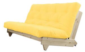 Žlutá Variabilní pohovka Fresh Clear lacquered/Yellow 82 × 200 × 100 cm KARUP DESIGN