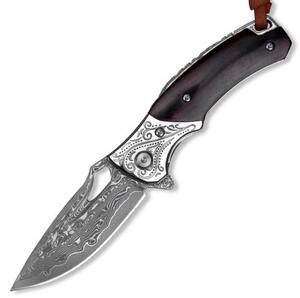 KnifeBoss damaškový zavírací nůž Guardian VG-10