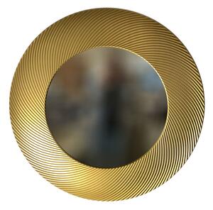 Amadeus Kulaté zrcadlo DIANA 90cm Zlatá barva